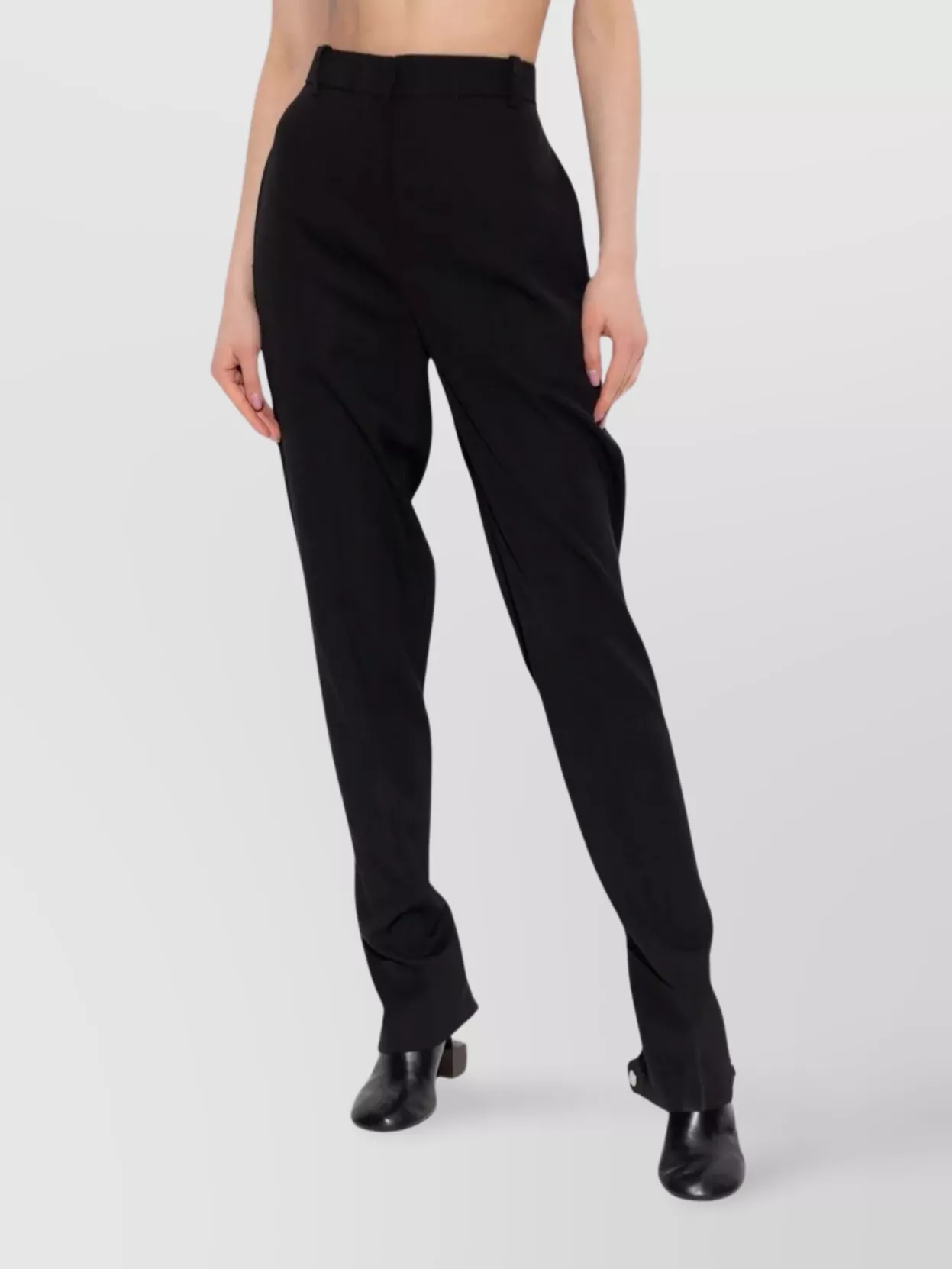 Jacquemus Mirada Trousers Zipper Accents