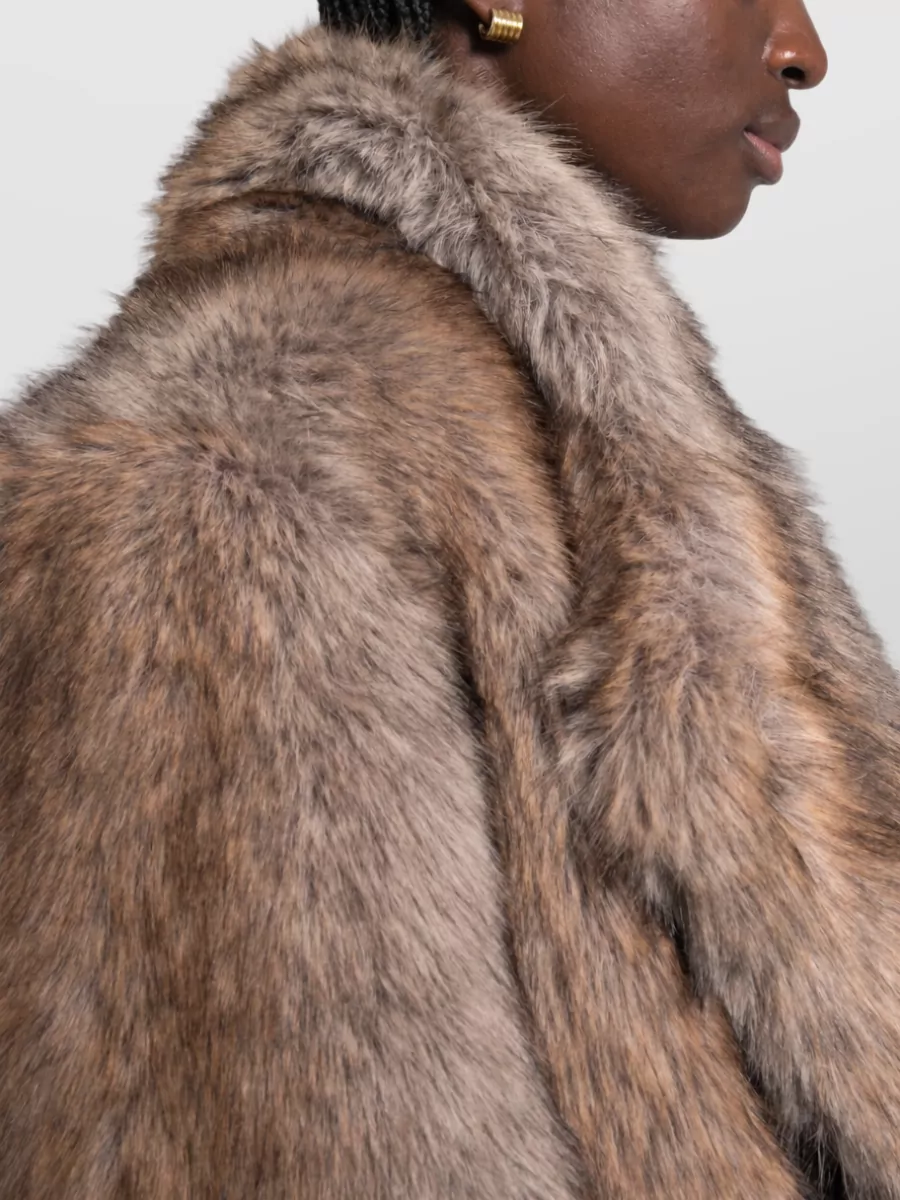 Bb Couture Faux Fur Jacket