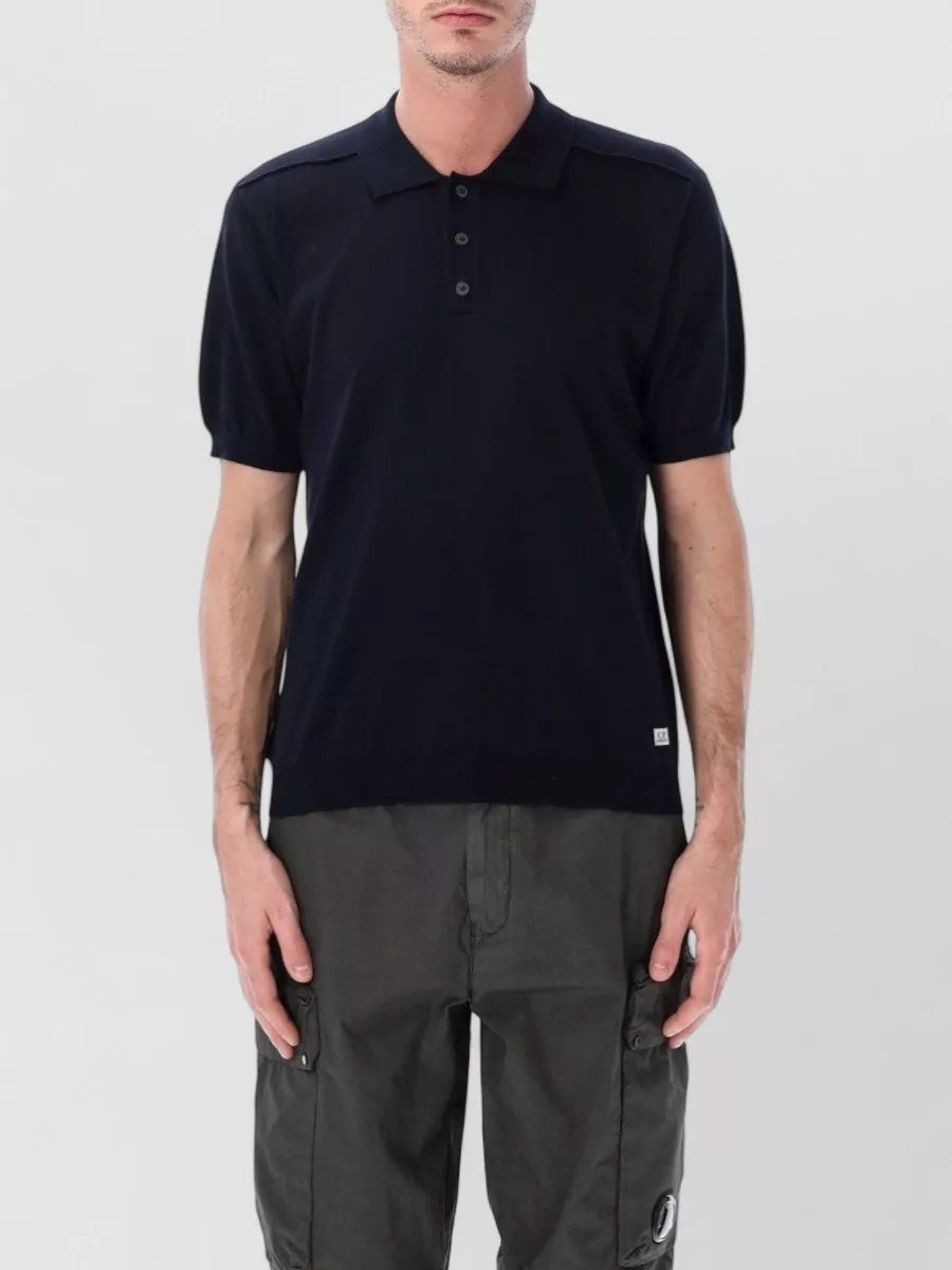 C.P. Company cotton short-sleeve polo shirt