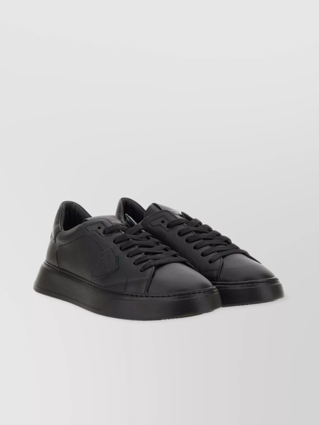 Philippe Model Leather Low-Top Sneakers