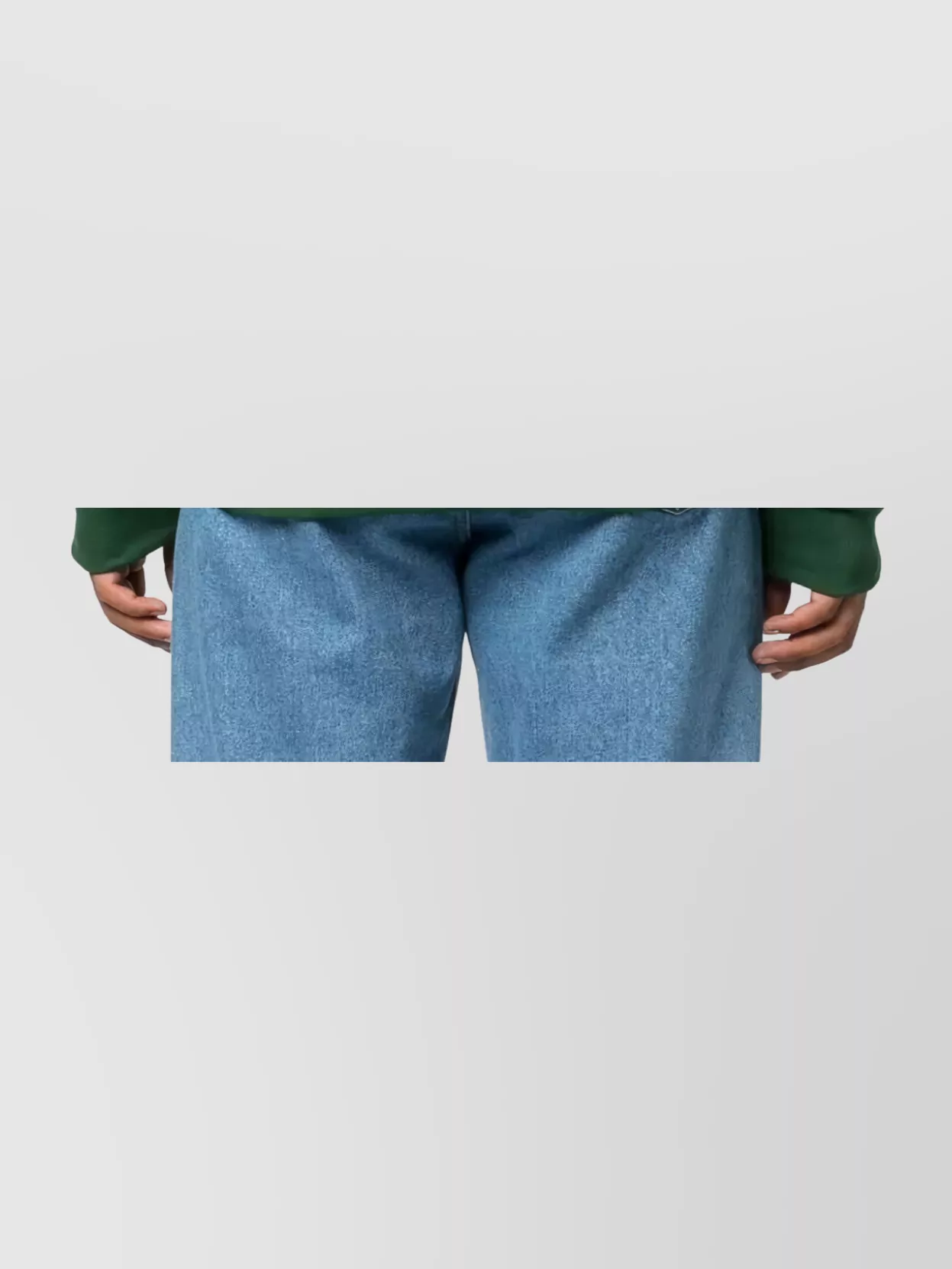 Lacoste Fleece Crew Neck Sweatshirt With Ribbed Cuffs