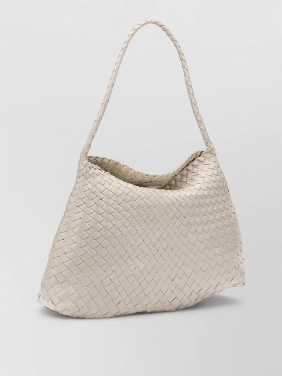 Dragon Diffusion Woven Shoulder Bag Open Top Strap
