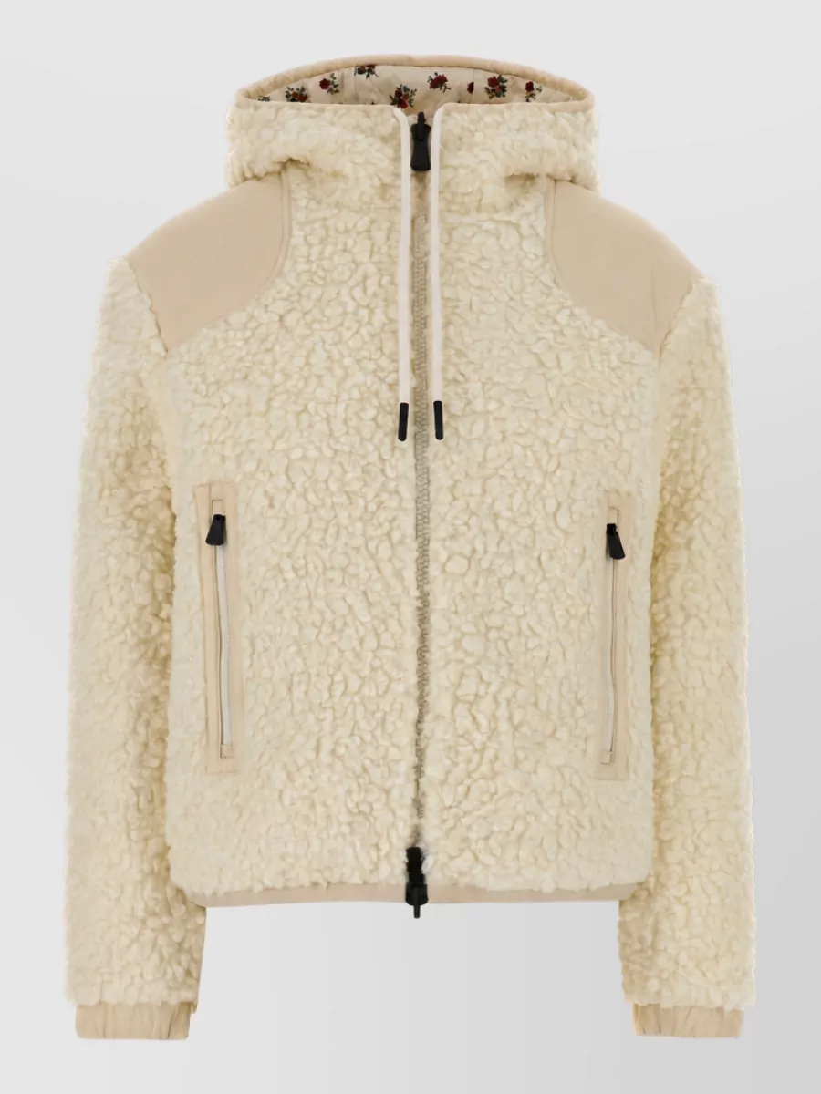 Moncler Grenoble bouclé reversible jacket