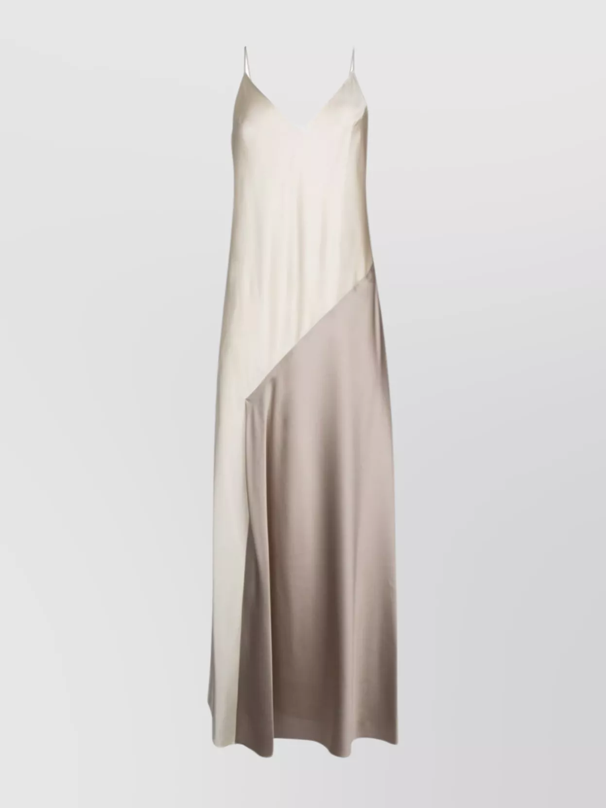Shop Calvin Klein Asymmetric Hem Satin Midi Dress