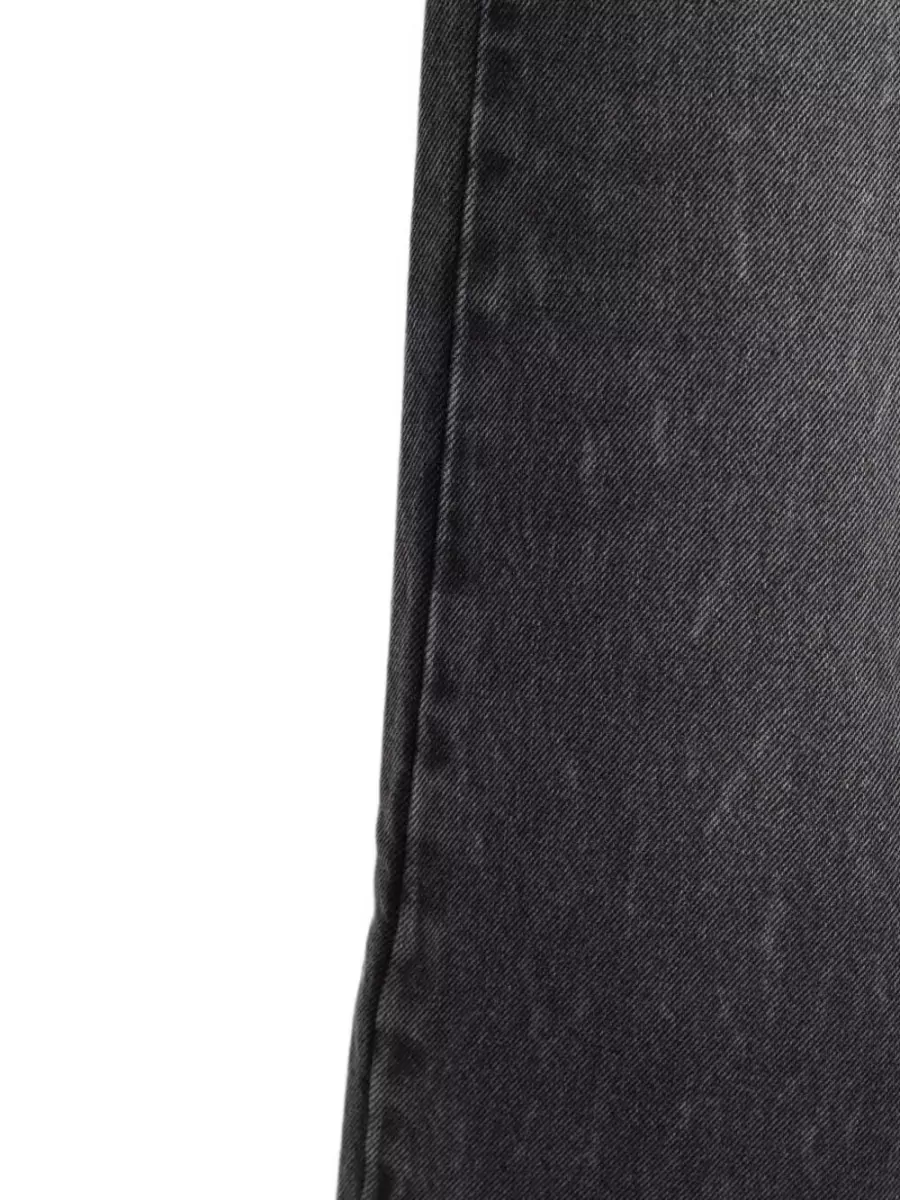 The Frankie Shop High-Rise Straight-Leg Jeans