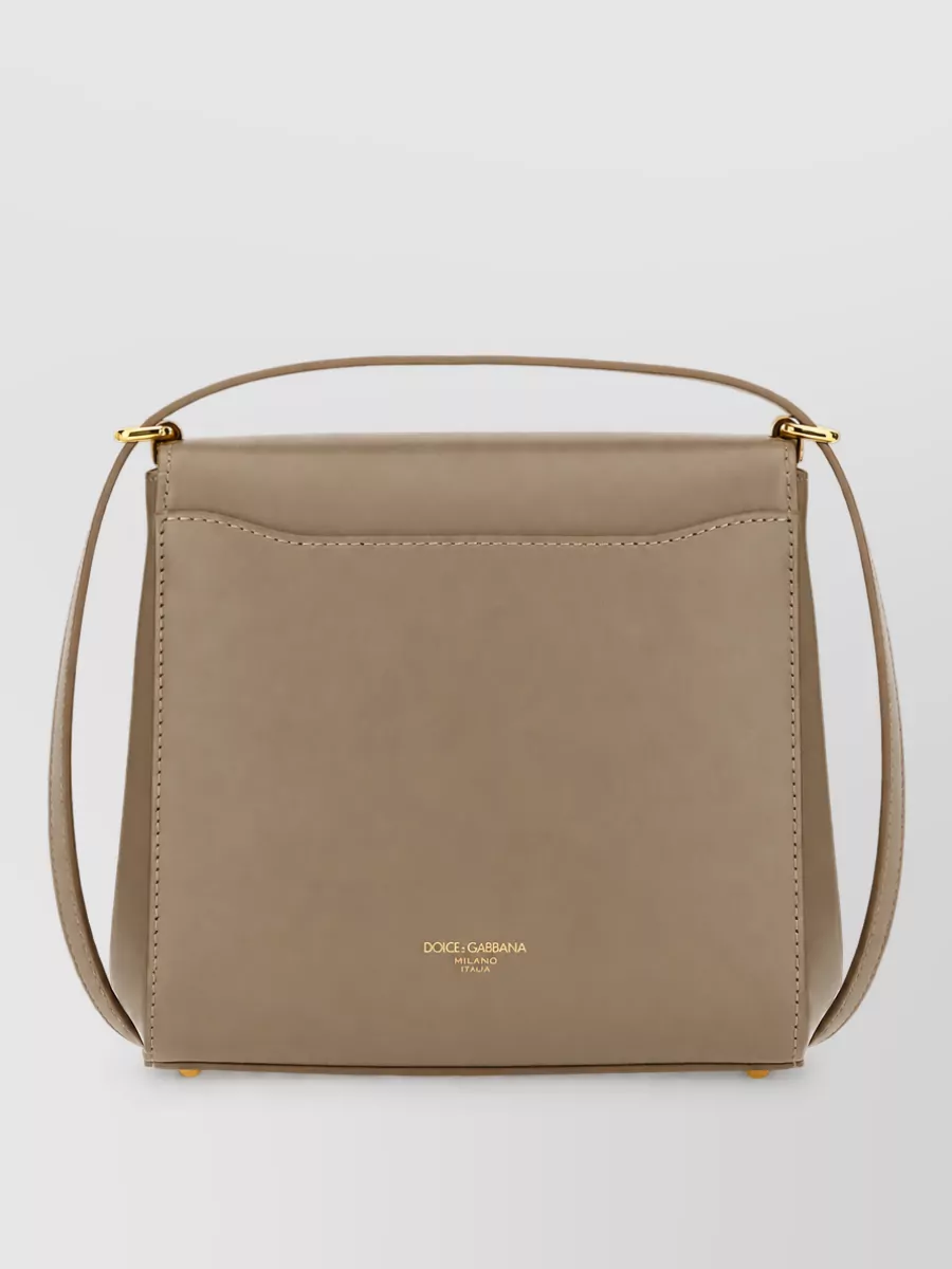 Dolce&Gabbana Marlene Leather Clutch Bag