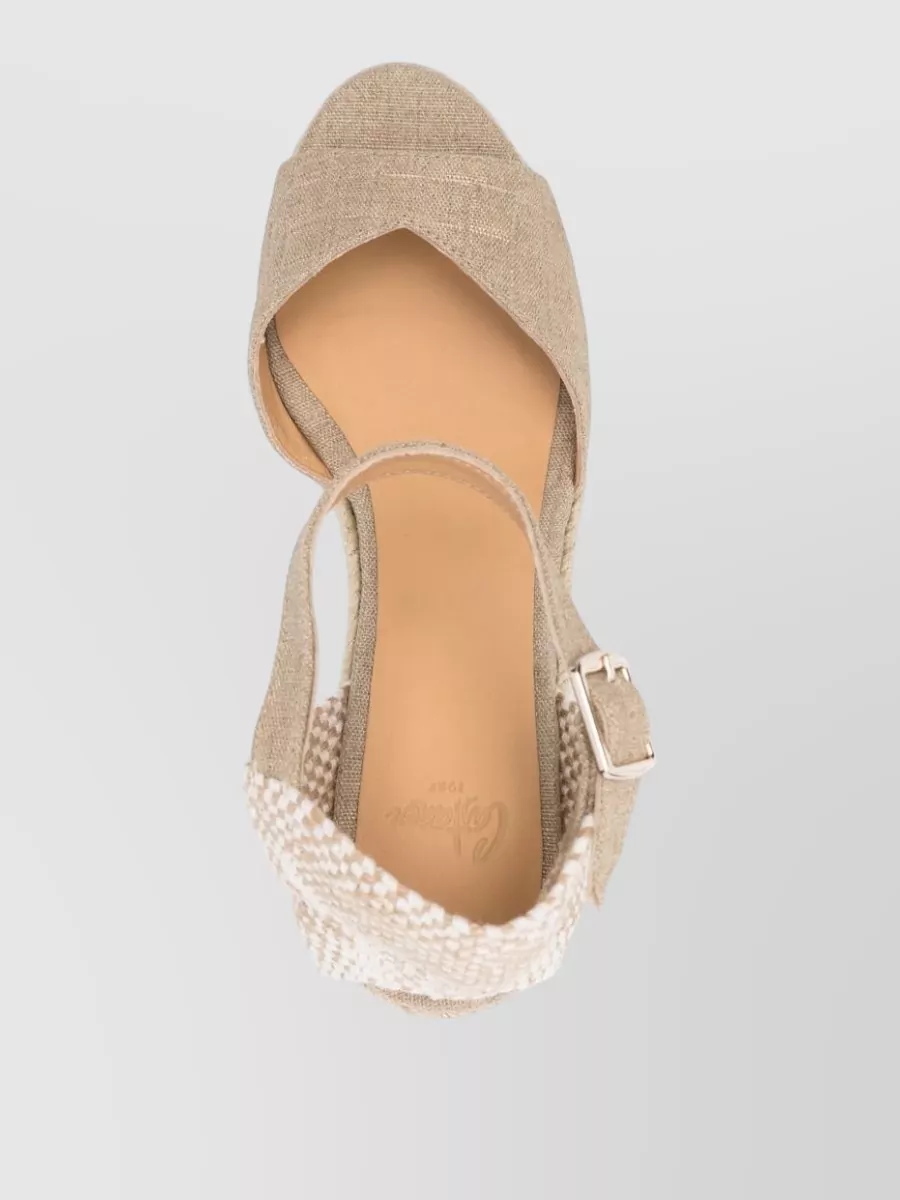 Castaner Ankle-Strap Platform Espadrilles
