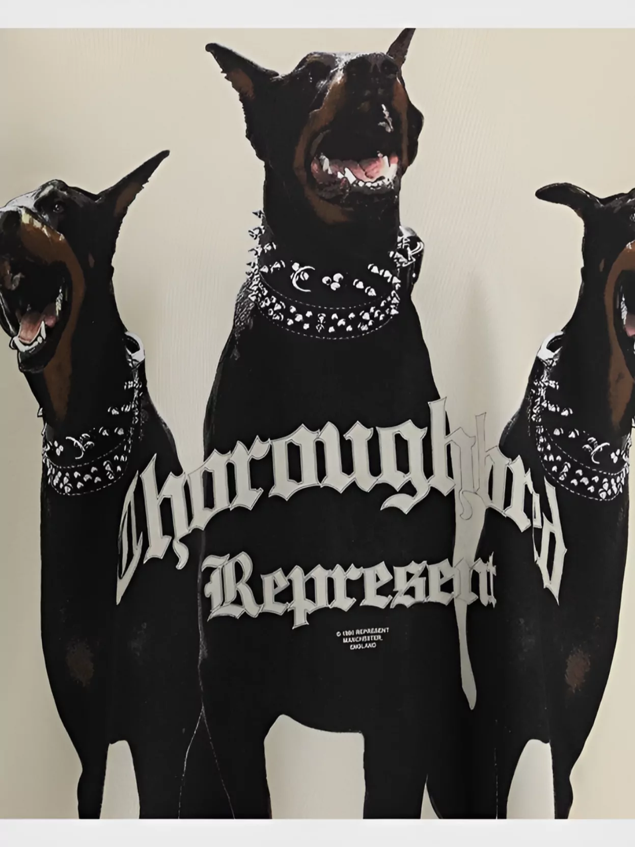 Represent Maxi Graphic Cotton T-Shirt