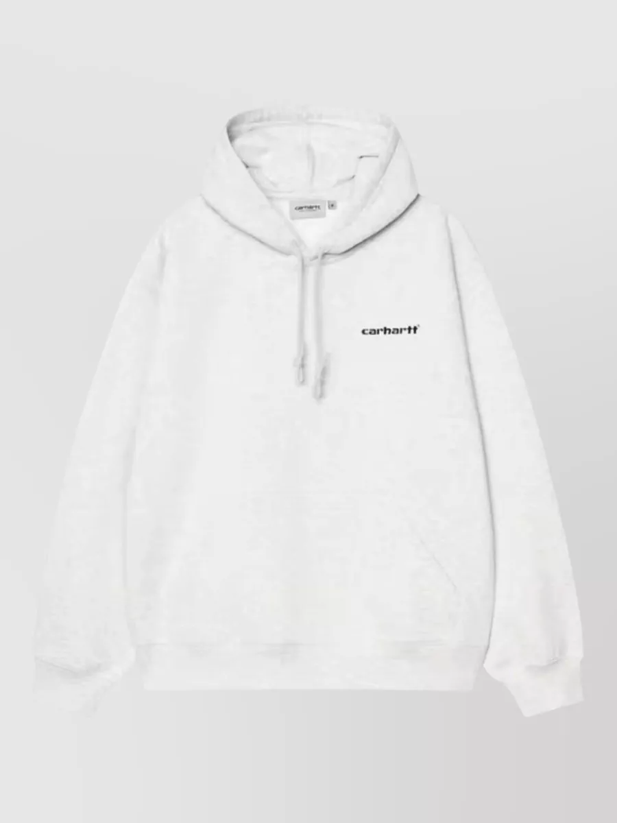 Carhartt Wip Cotton logo hoodie