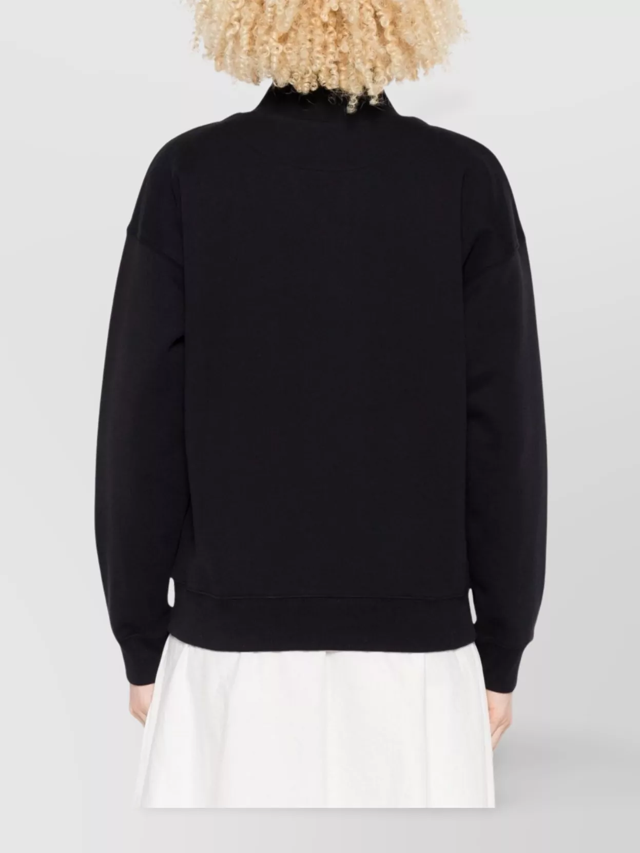 Maison Kitsuné Fox Knitwear High Collar Sweatshirt