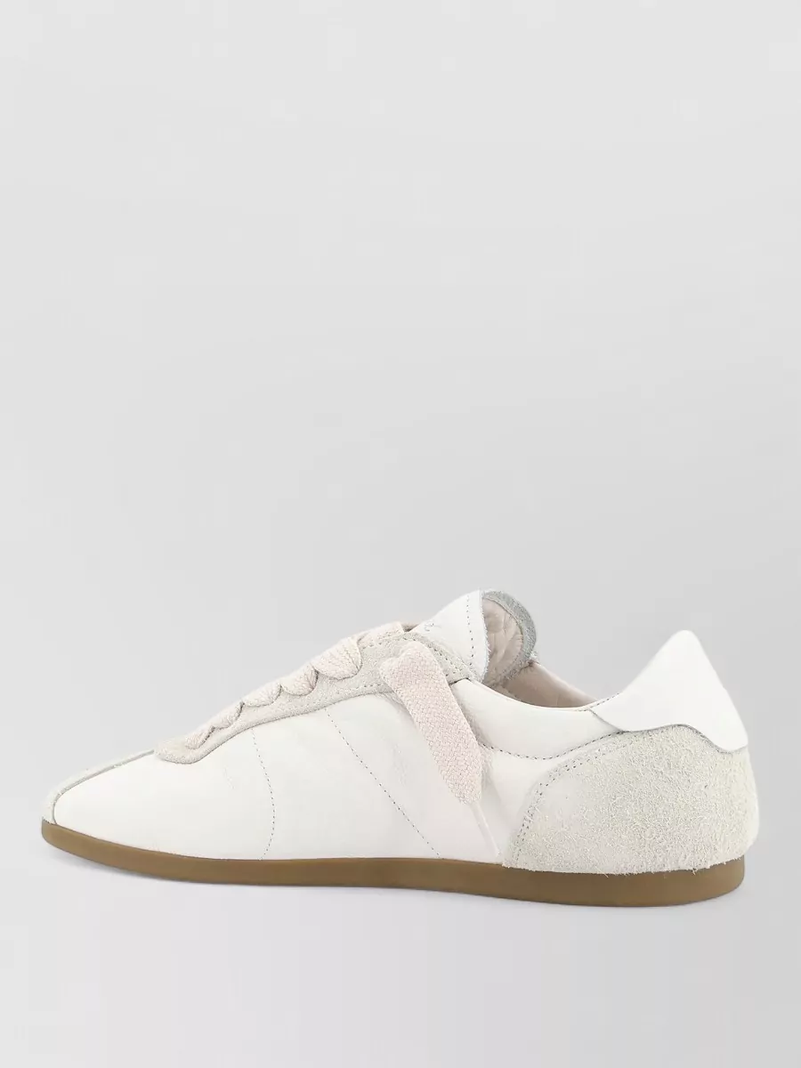 Represent Leather Chunky-Sole Lace-Up Sneakers