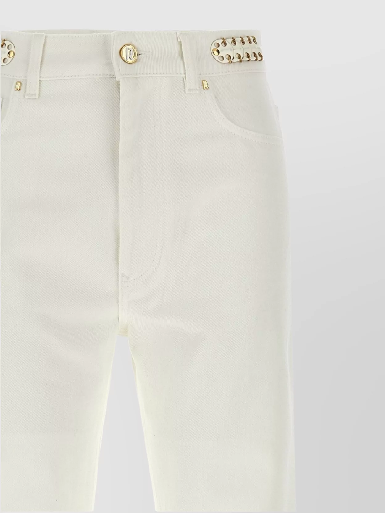 Paco Rabanne '1969' Flared Leg Jeans