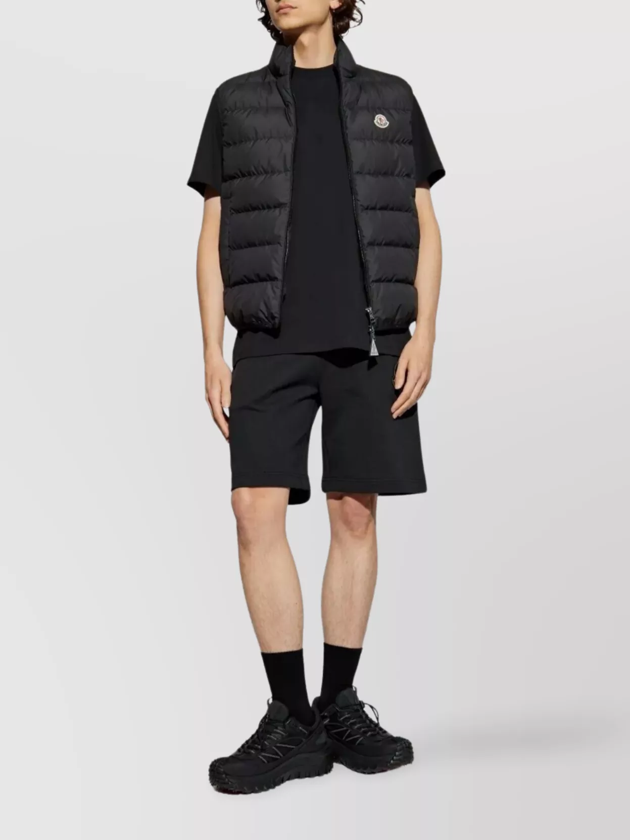 Moncler Logo Imprimé T-Shirt En Coton
