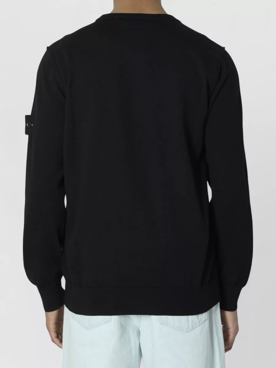 Stone Island Organic Cotton Regular-Fit Long-Sleeve Sweater