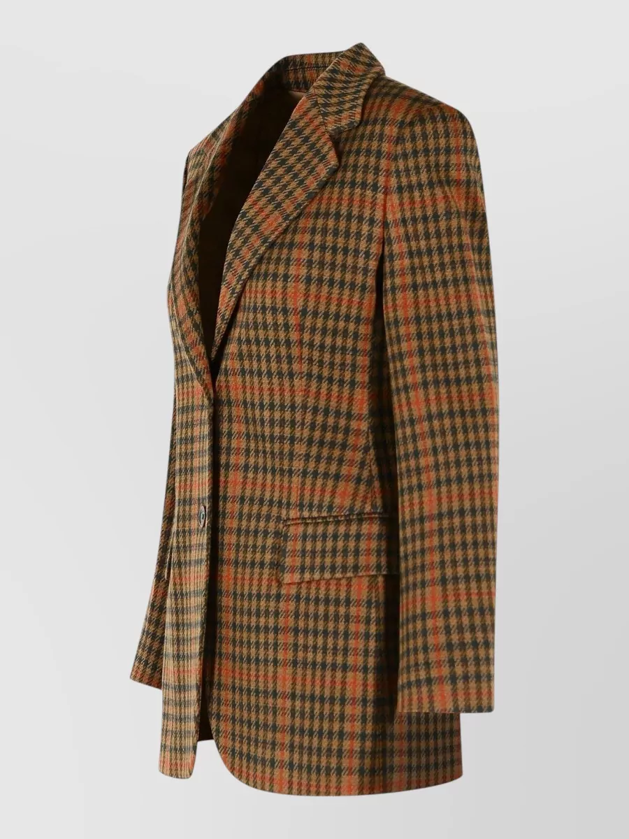 Max Mara Leather Suit Jacket