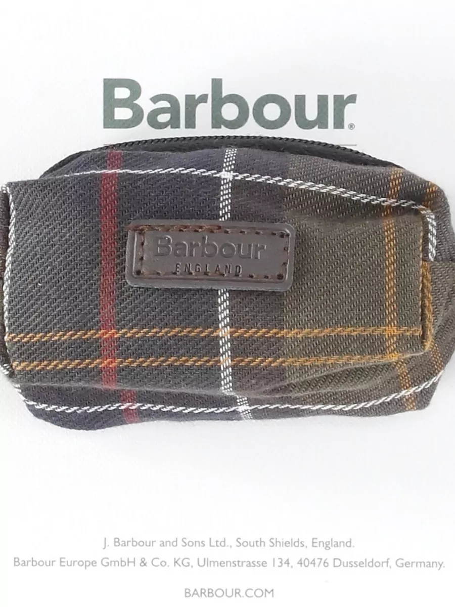 Barbour Tartan Printed Keyring