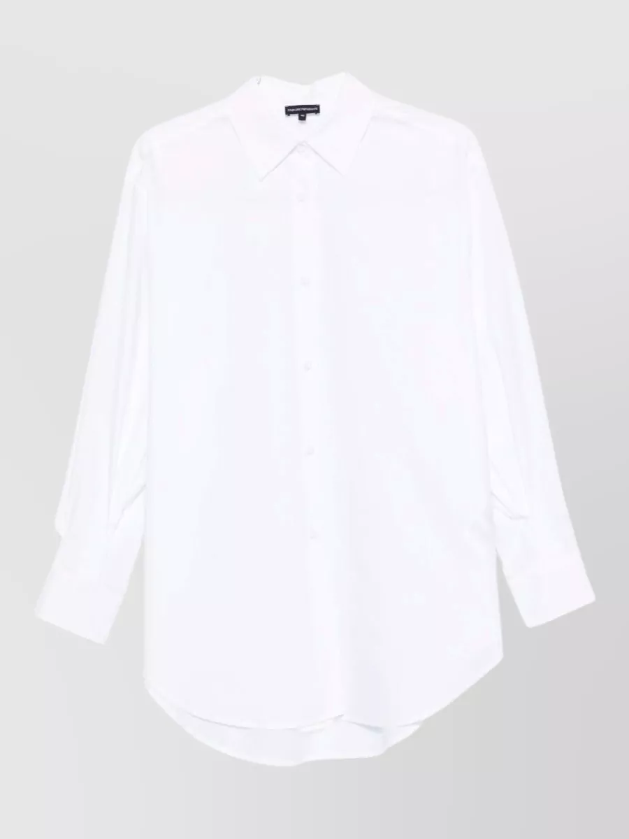 Emporio Armani cotton long-sleeve shirt