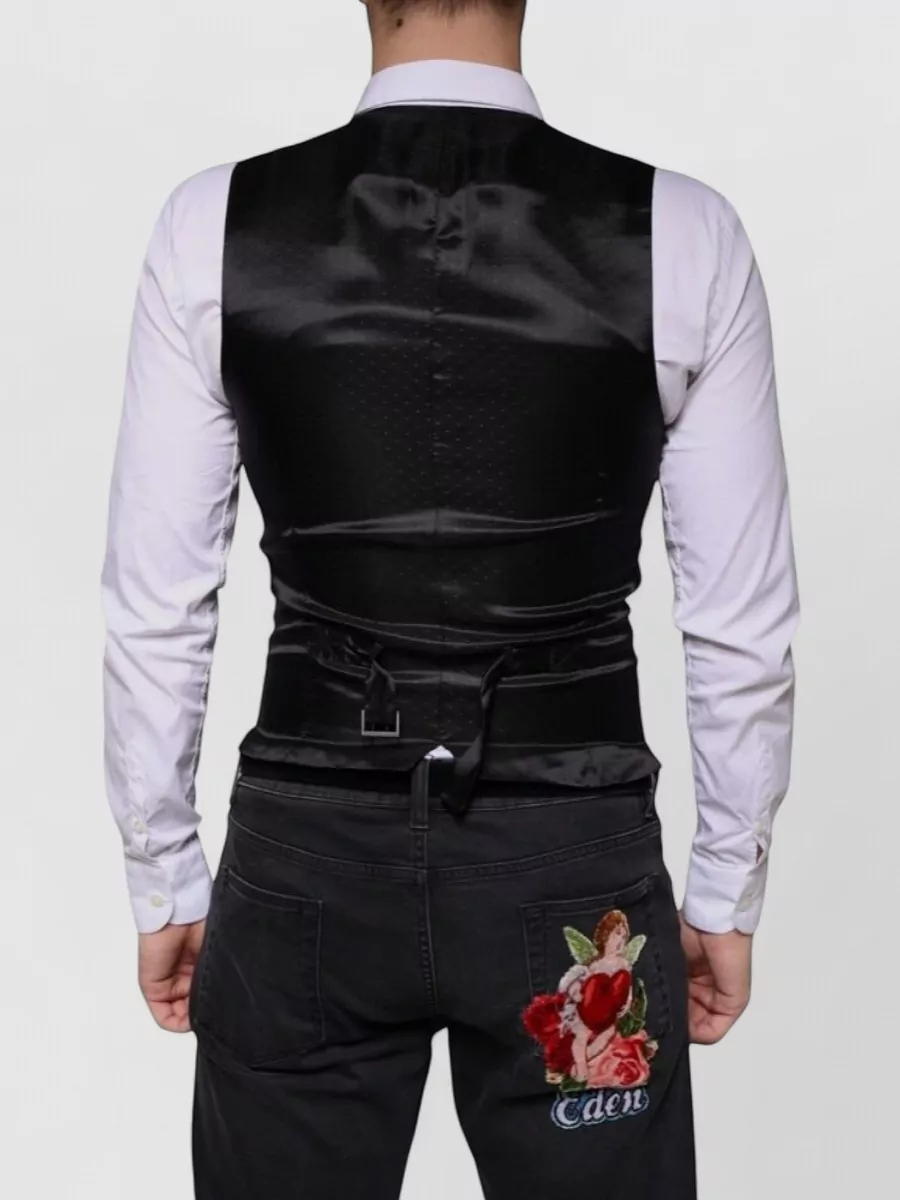 Dolce&Gabbana Slim-Fit V-Neck Waistcoat