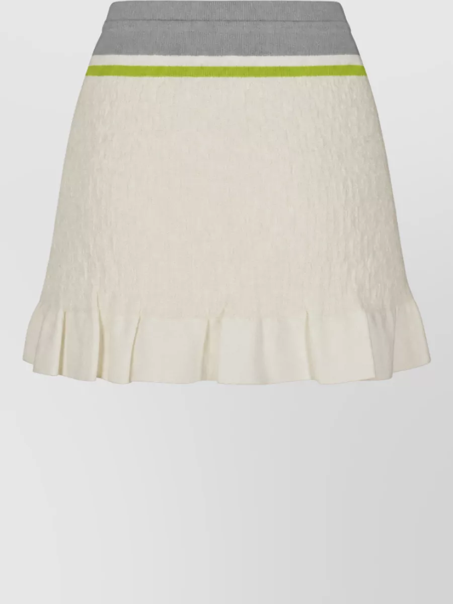 Casablanca Mini A-Line Skirt