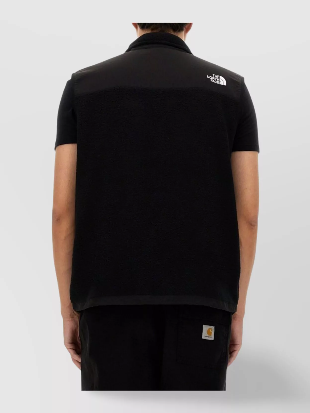The North Face Logo Vest With High Collar And Pockets