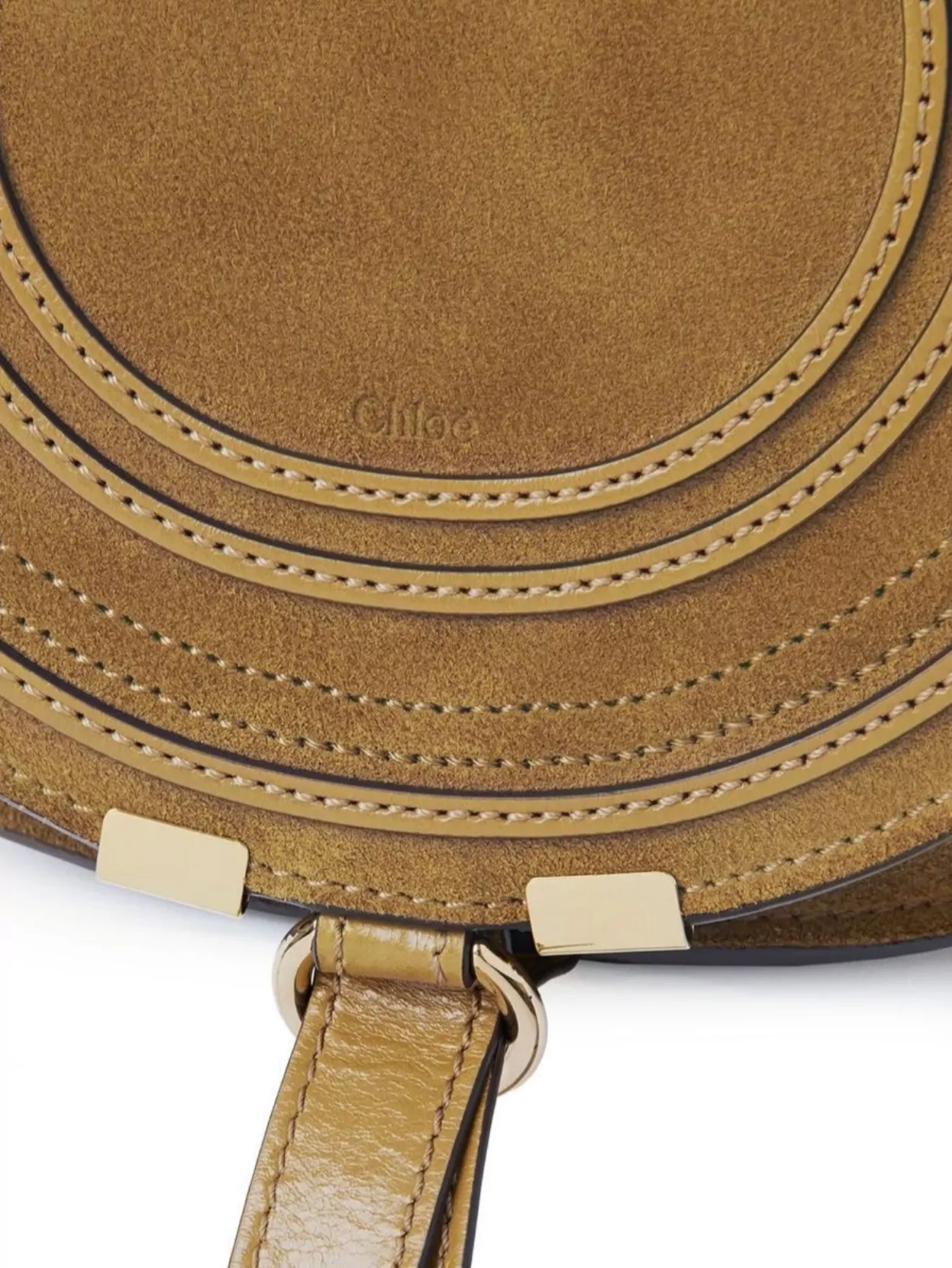 Chloé Small Leather Shoulder Bag With Adjustable Strap