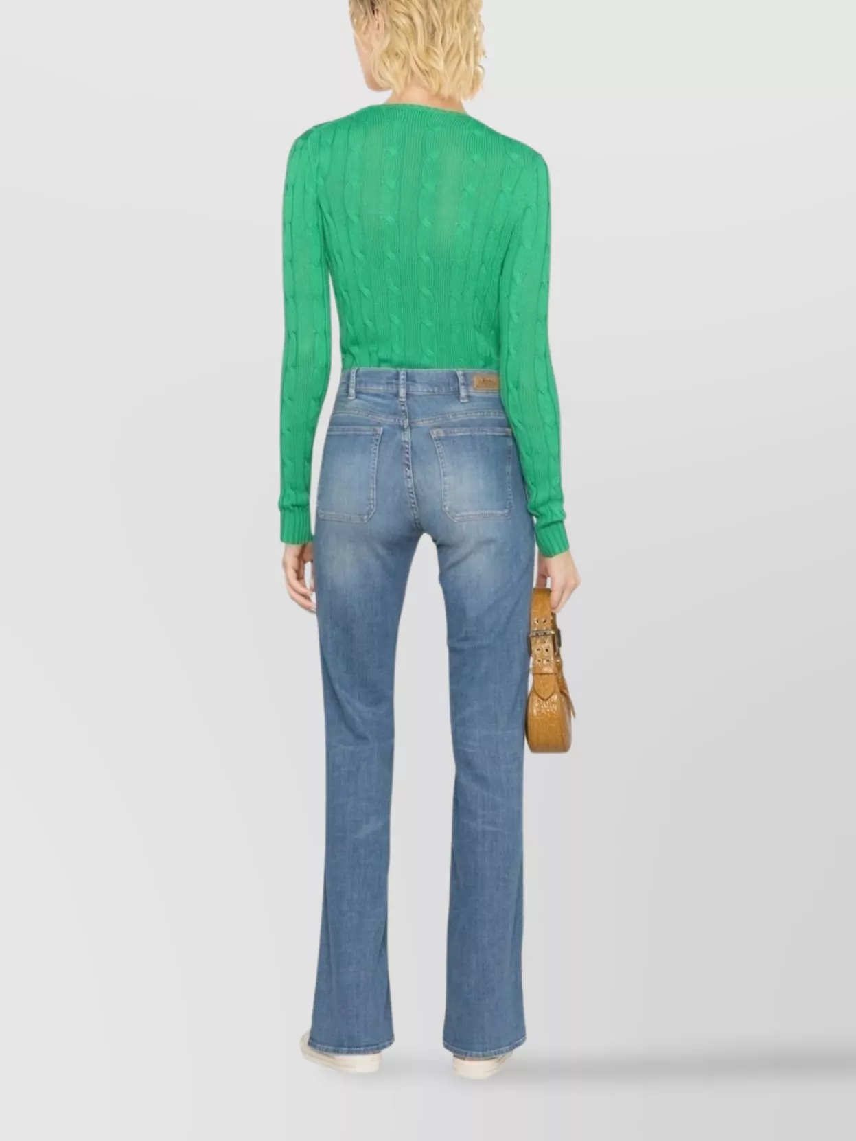 Polo Ralph Lauren Cable Knit Crewneck Sweater