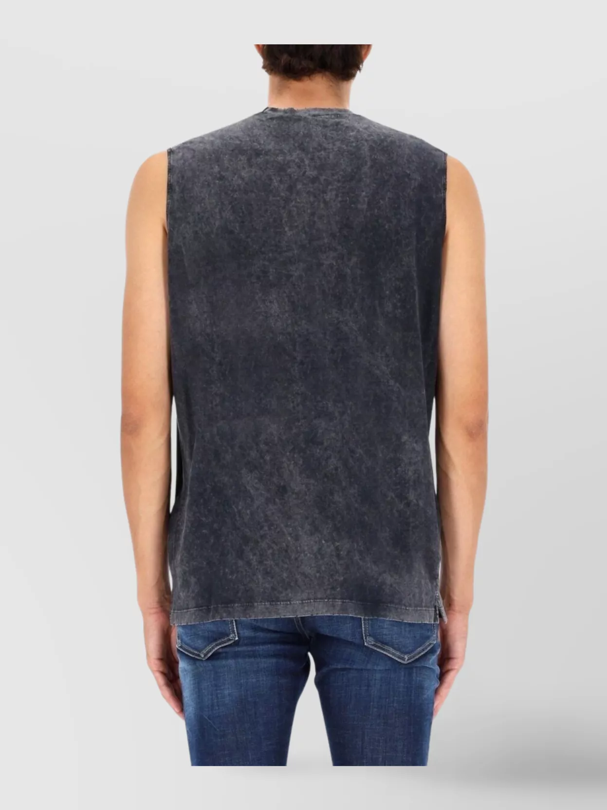 Dsquared2 Graphic Print Sleeveless Crew Neck T-shirt In Multi
