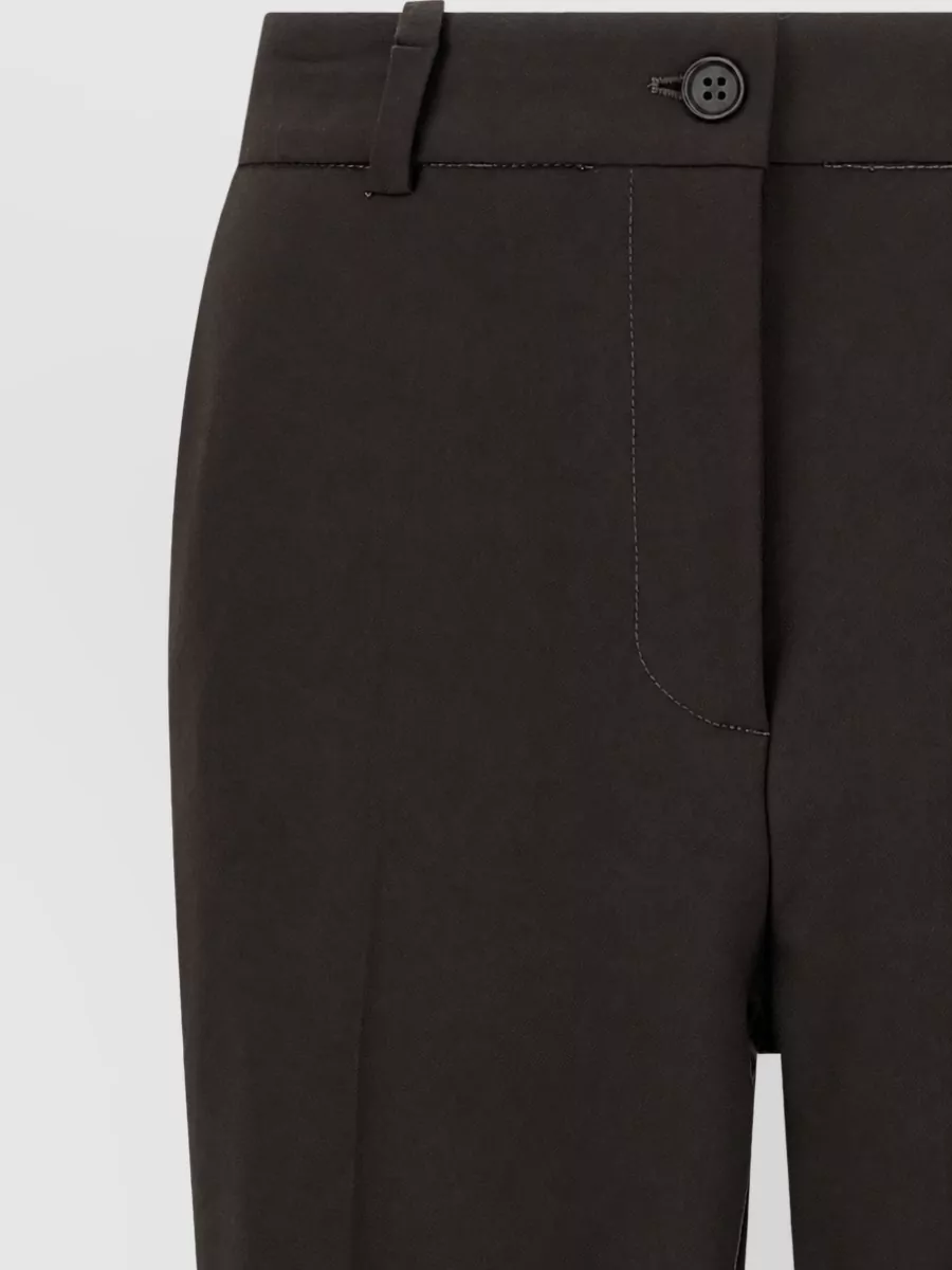 P.a.r.o.s.h. virgin wool mid-rise straight-leg suit trousers
