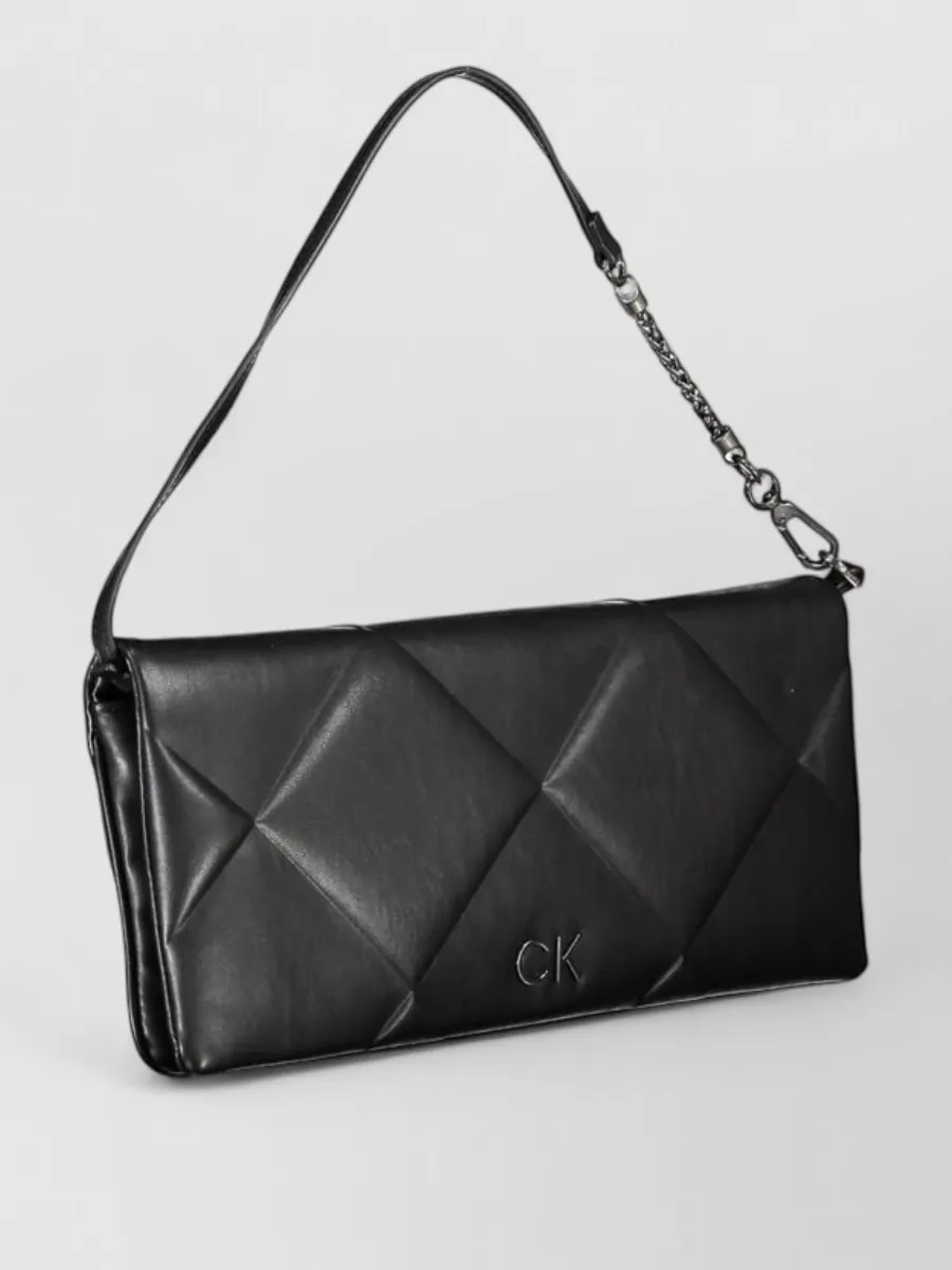 Calvin Klein Quilted Clutch Bag