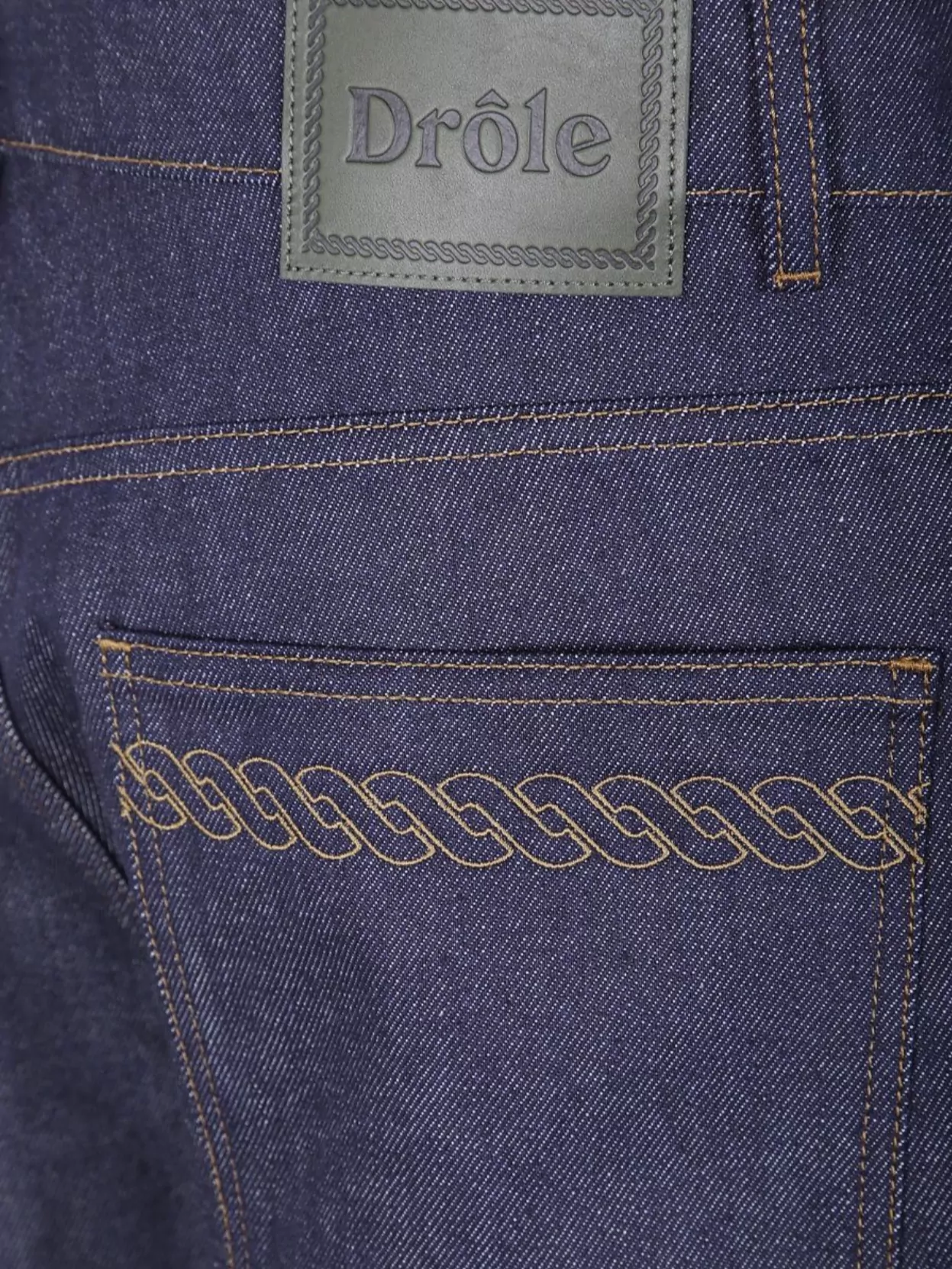 Drôle De Monsieur The Raw Baggy Jeans