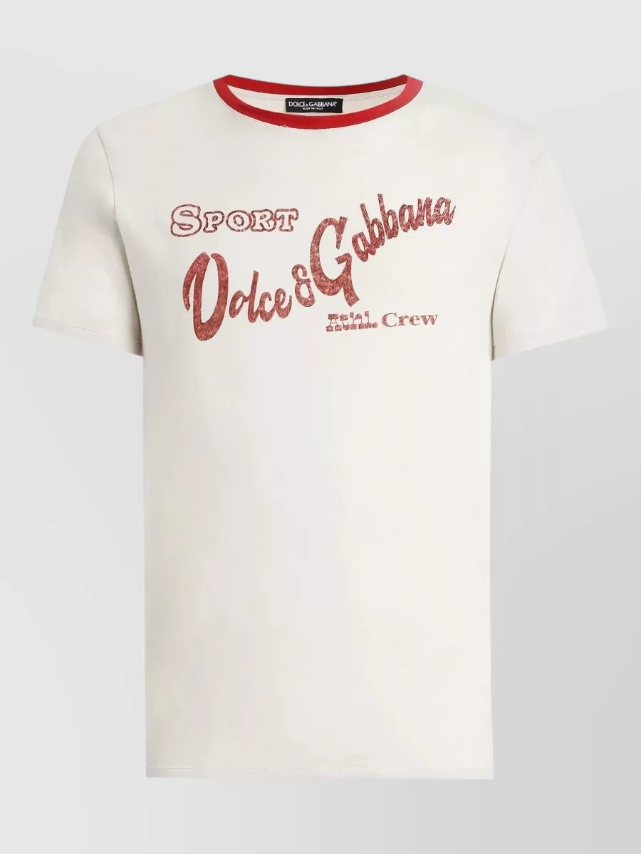 Dolce&Gabbana cotton printed t-shirt