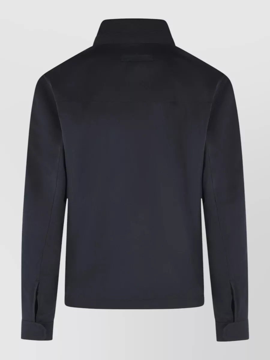 Zegna Polyester Single-Breasted Coat
