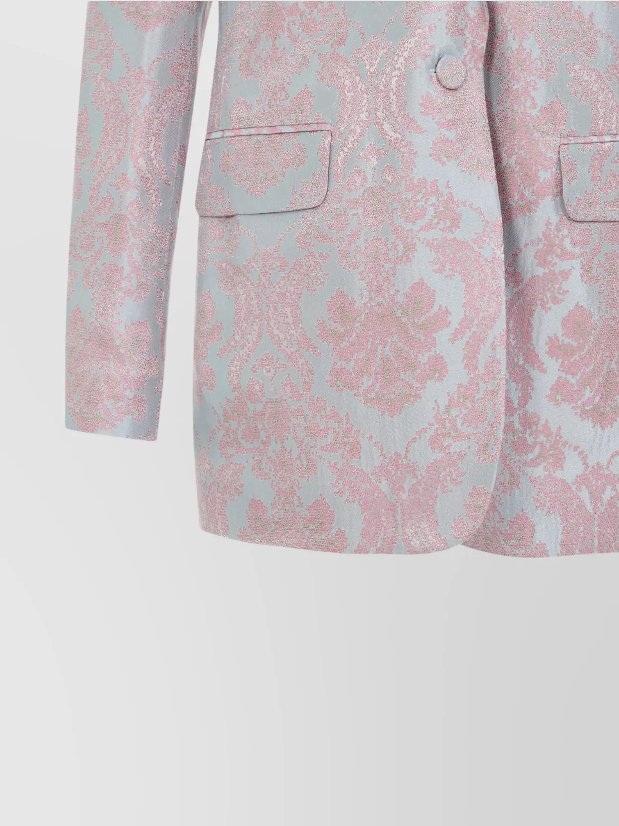 Dries Van Noten Tailored Blazer With Damask Pattern