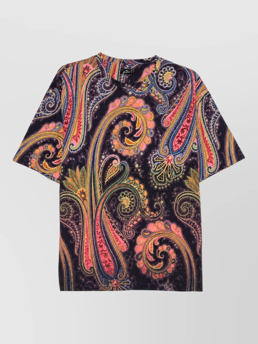 Etro paisley-print cotton t-shirt