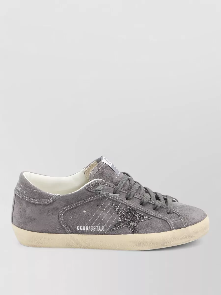 Golden Goose Leather Super Star Low-Top Sneakers