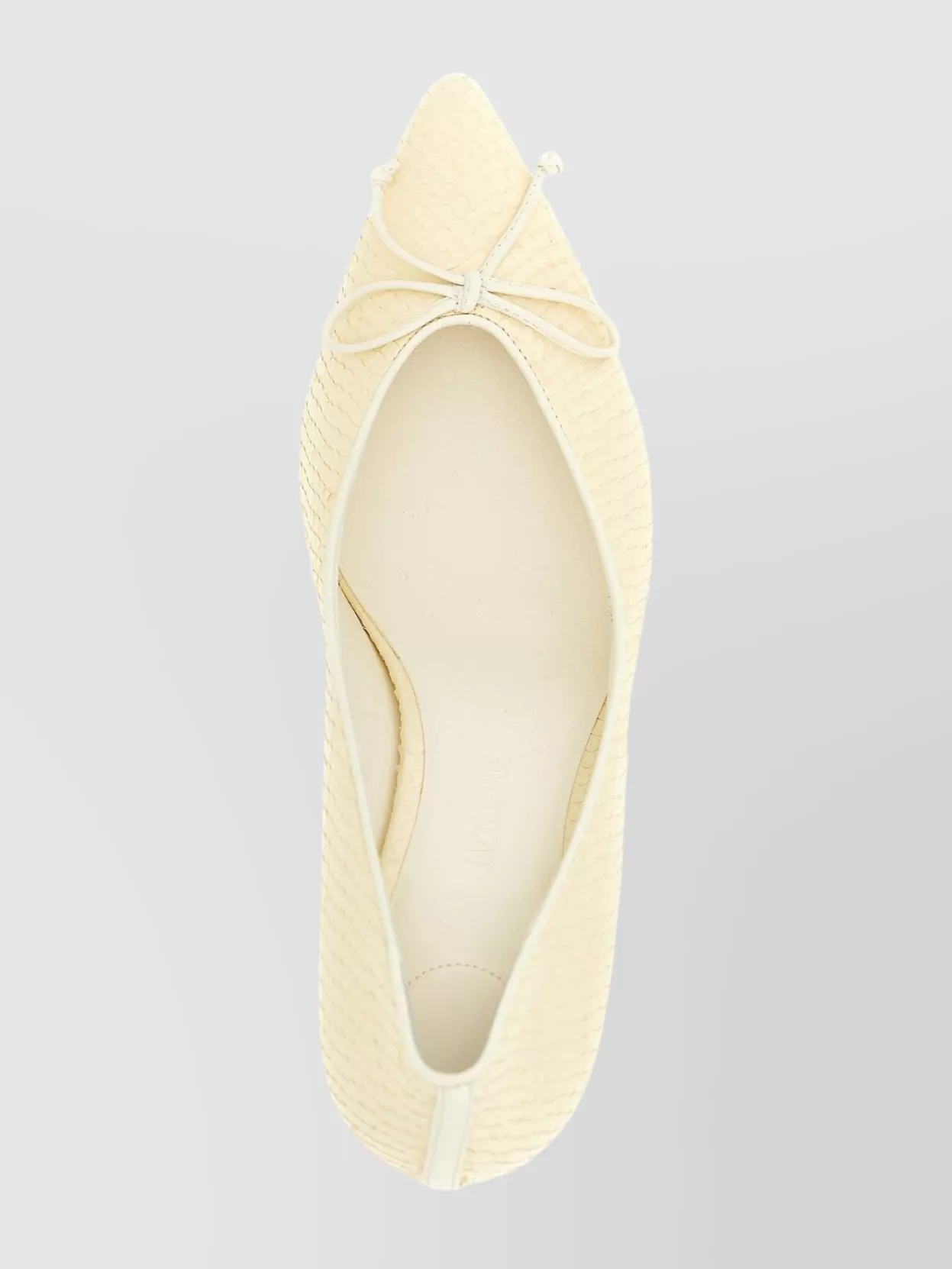 Jacquemus Bow Detail Pointed Toe Pumps