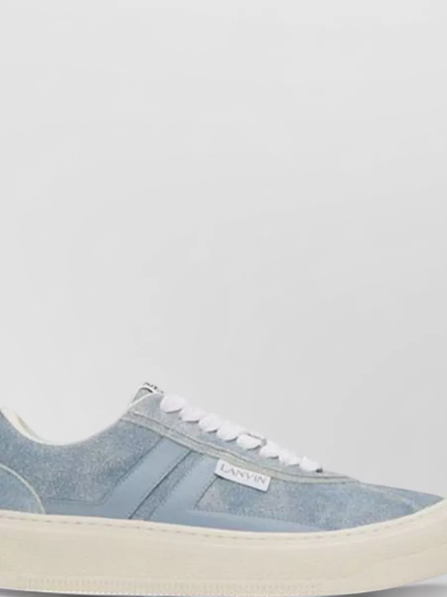 Lanvin Leather Low-Top Sneakers