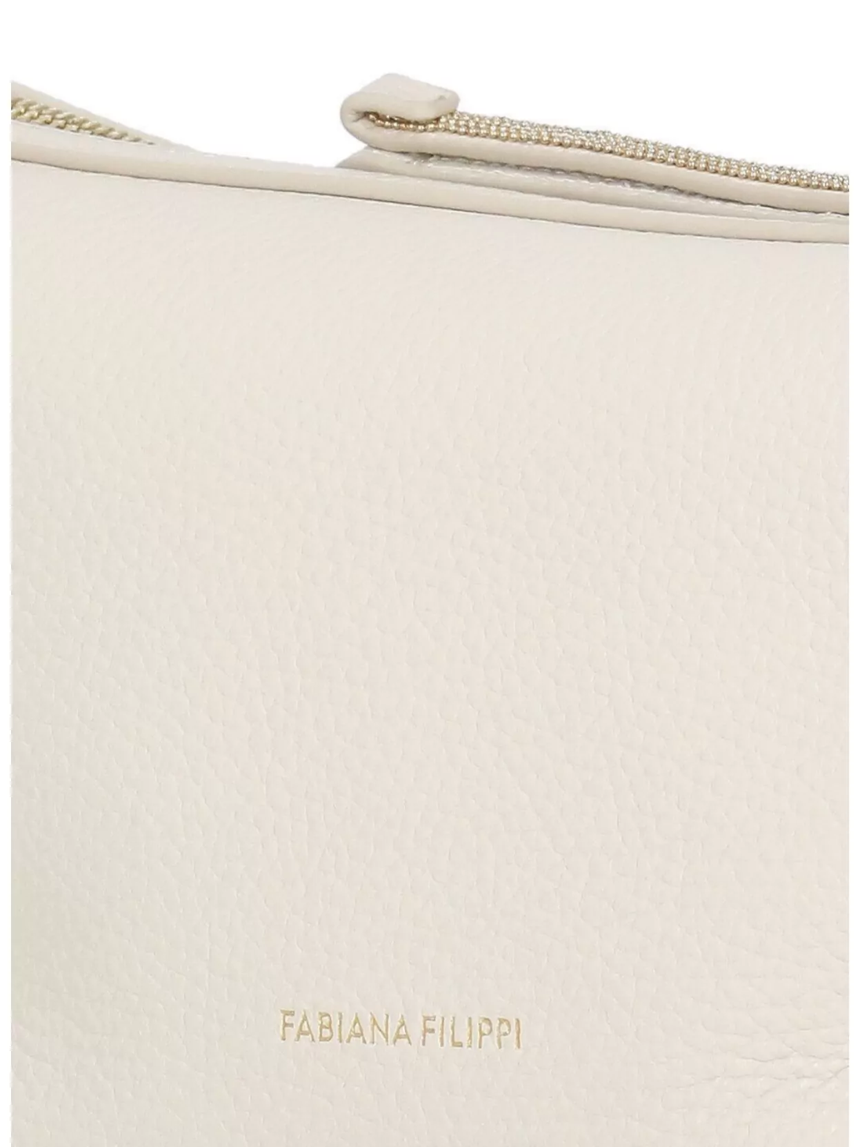 Fabiana Filippi Pebbled Leather Shoulder Bag With Adjustable Strap