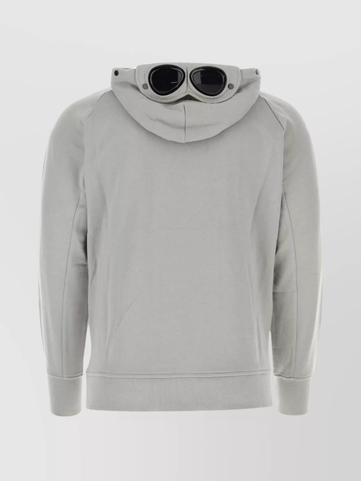 Shop C.p. Company Cotton Sweatshirt With Hood And Zippered Pockets