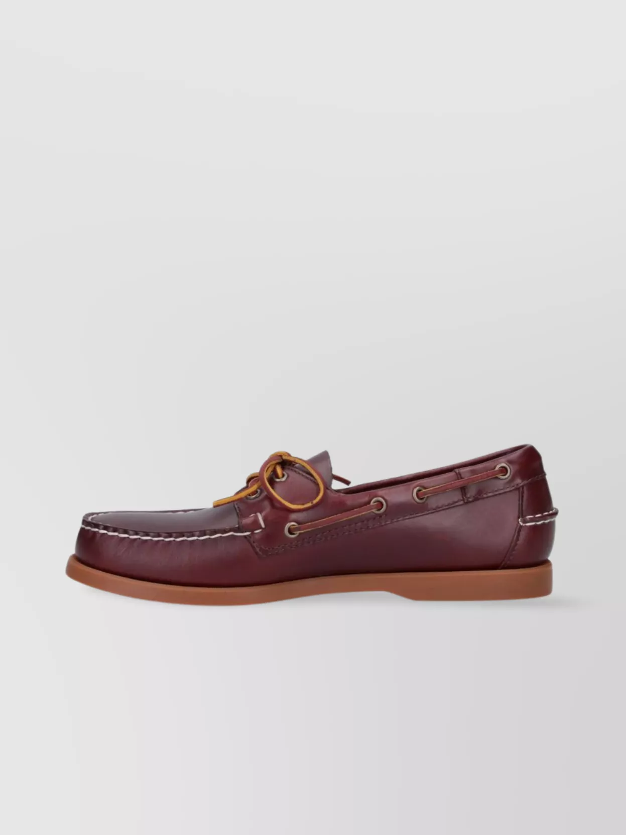 Sebago Leather Lace-Up Boat Shoes
