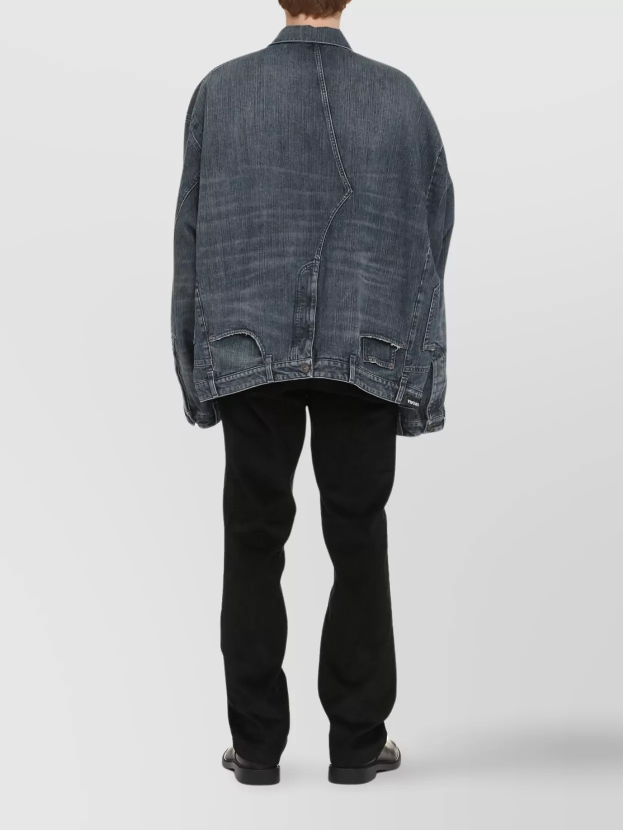 Balenciaga Jacket Denim Multiple Pockets