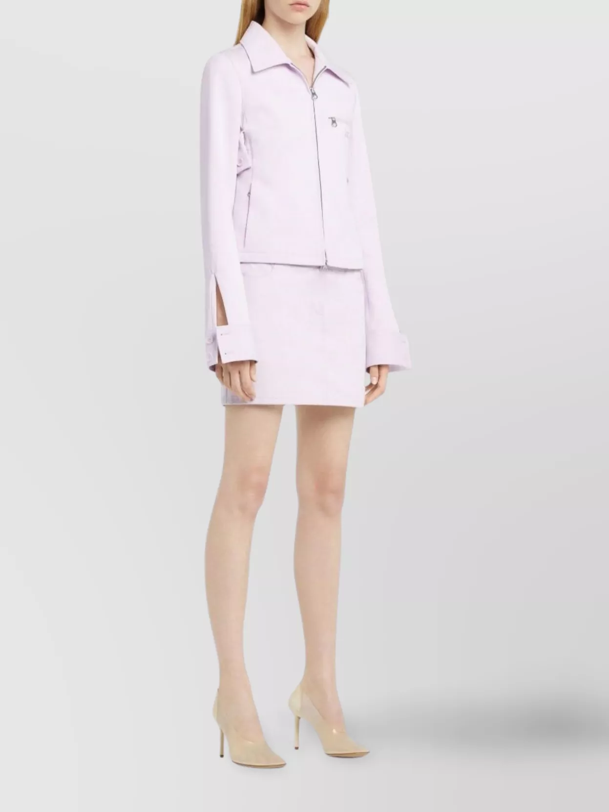 Courrèges Tailored Jacket Zip Pocket