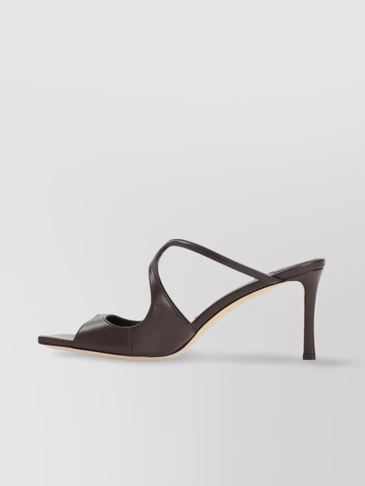 Jimmy Choo Nappa Leather Stiletto Heel Sandals