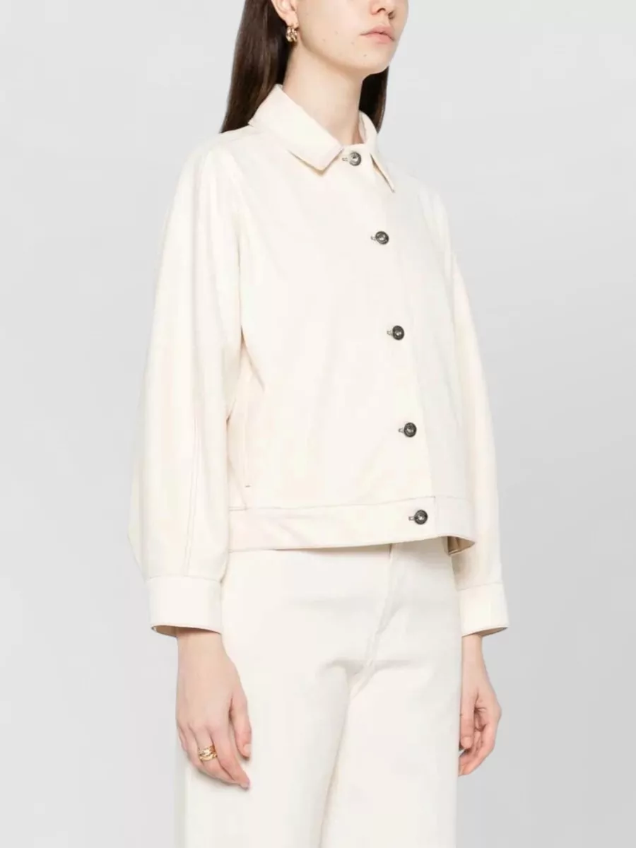 Max Mara Denim Single Breasted Jacket