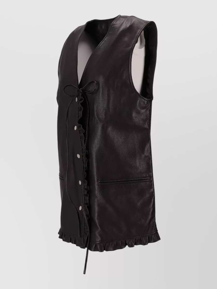 Niccolò Pasqualetti Leather Vest