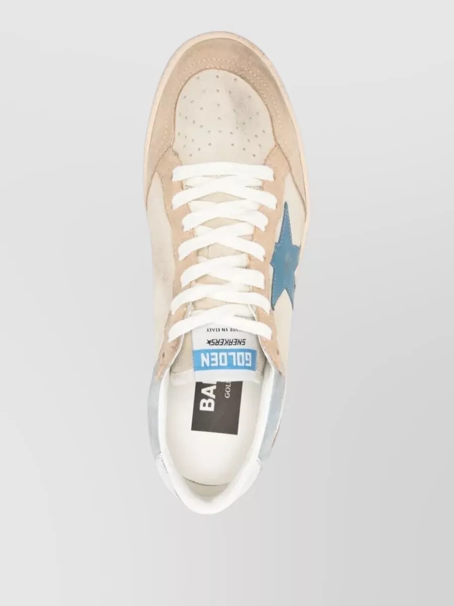 Golden Goose Leather Low-Top Sneakers