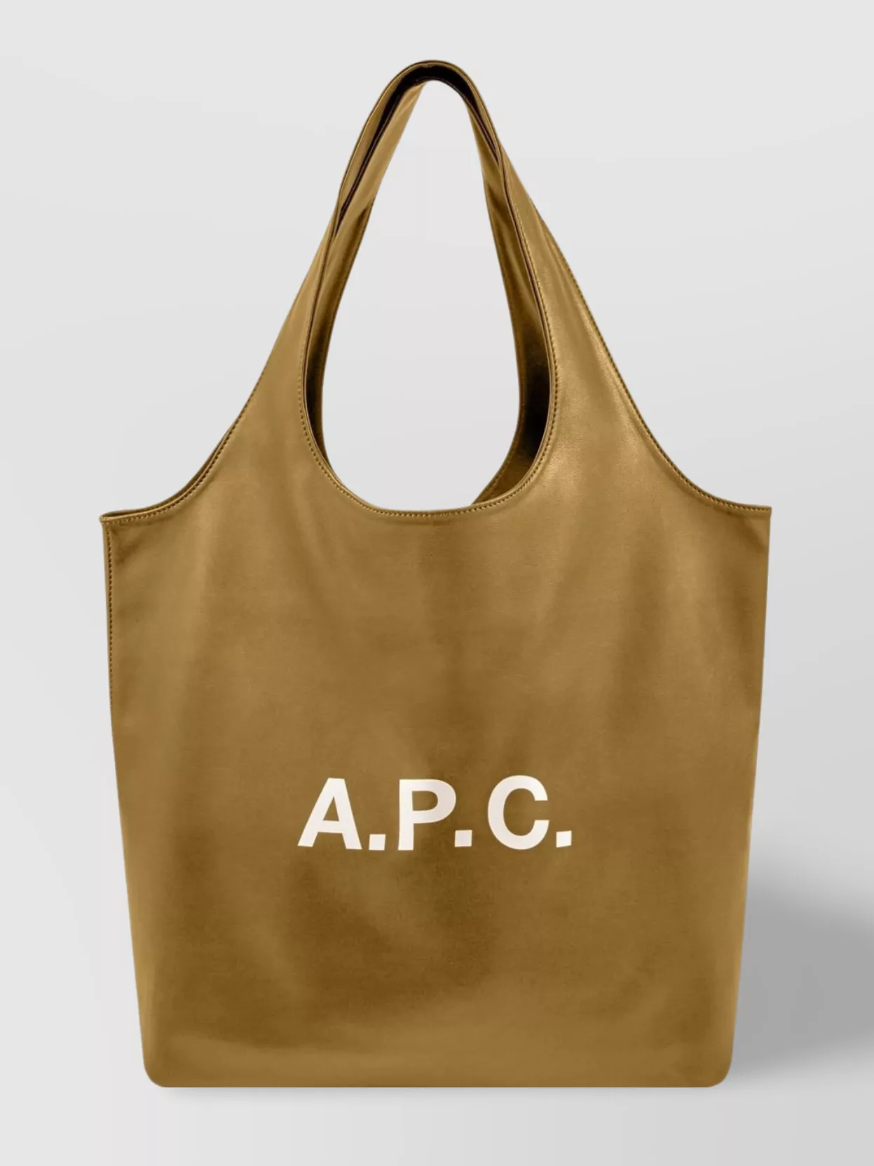 A.P.C. Ninon snake print top handles tote | The Fashion Square