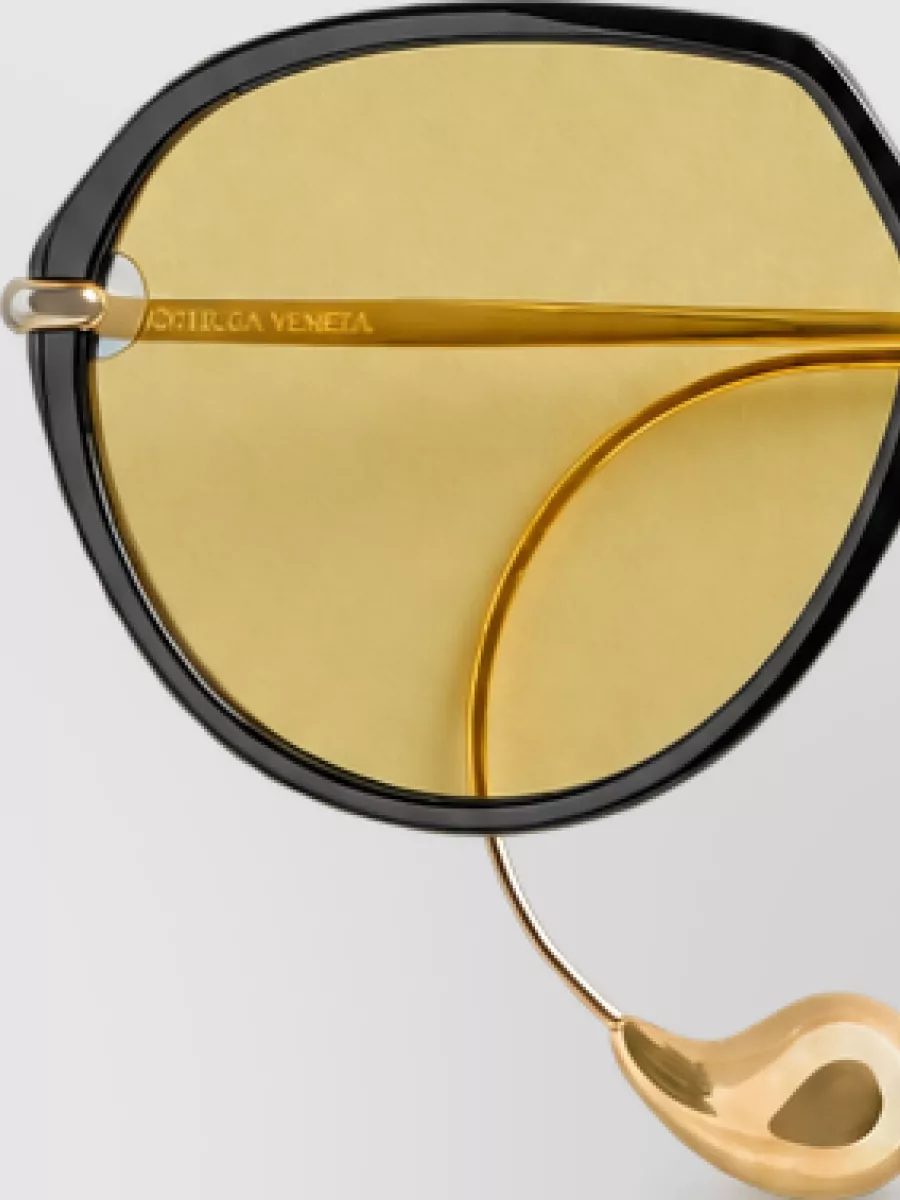 Bottega Veneta acetate square sunglasses