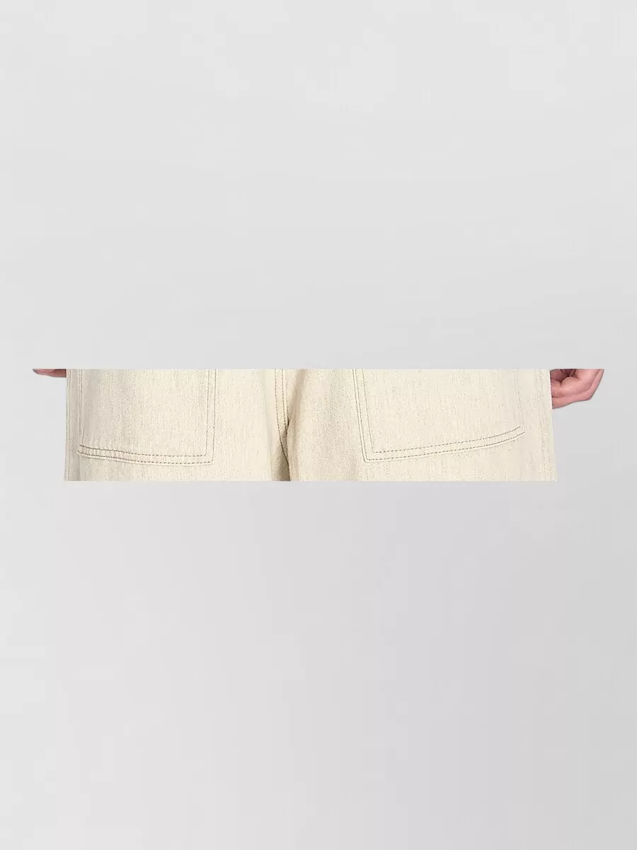 Lemaire Boxy Fit Jersey T Shirt Chest Pocket