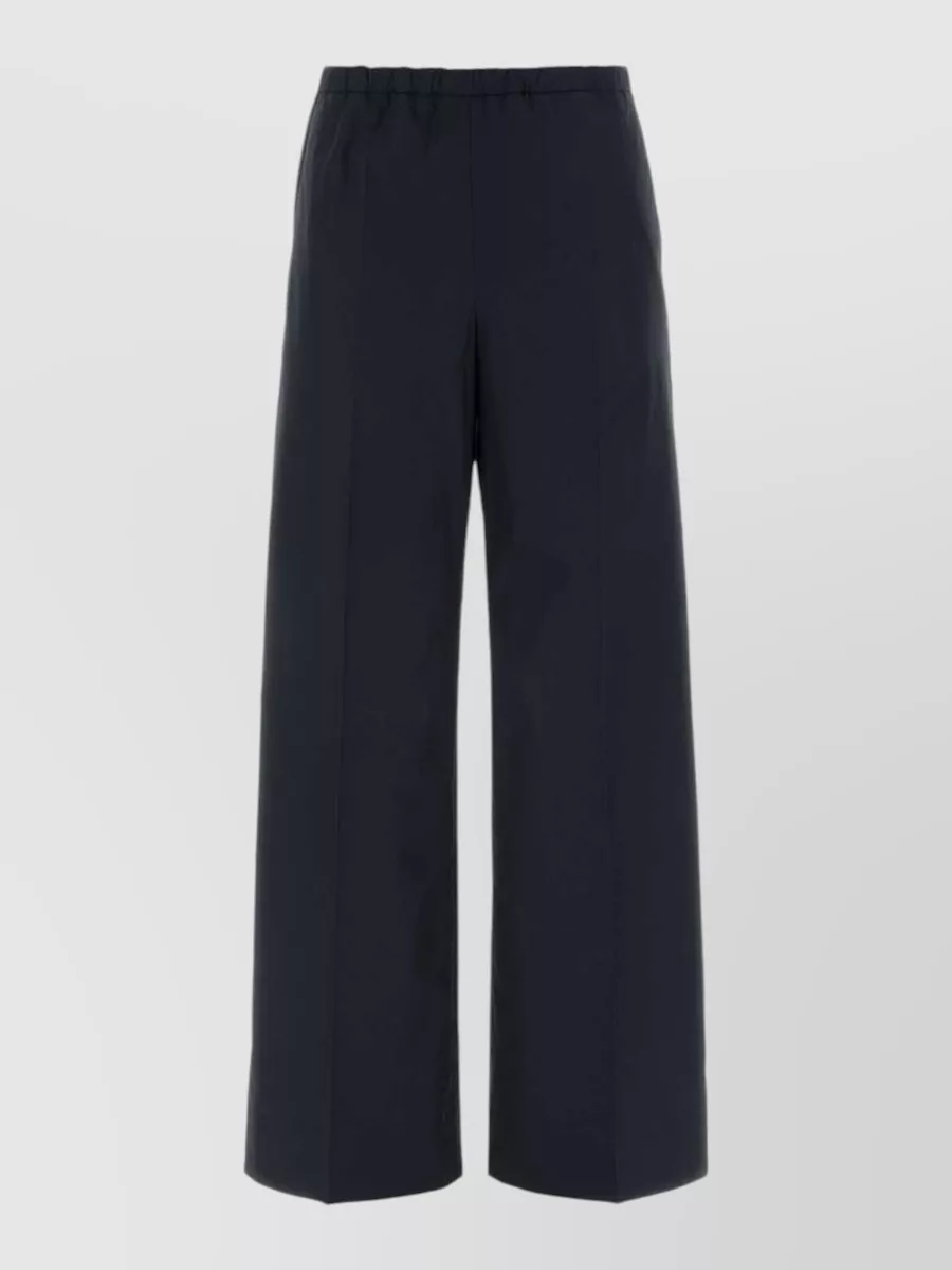 Moncler Cotton Wide-Leg Trousers